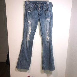 American Eagle Boho Artist Bootcut Jeans Size 2